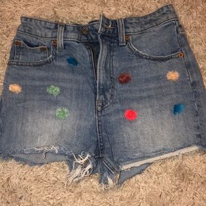 Pom-Pom CutOff Shorts